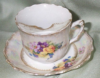 Moustach Cup and Saucer
