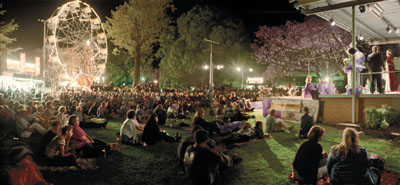 Photograph Crowning, Ceremony Jacaranda Festival 2000