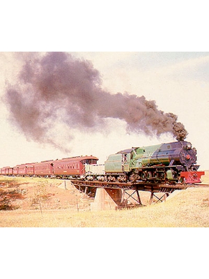 Steam Locomotive 4-8-2 "W" class loco