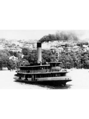 Double-ended inner harbour ferry Kanangra