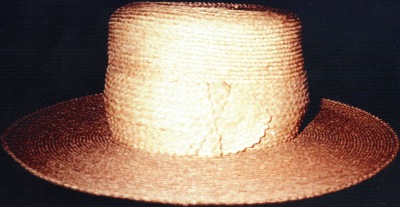 Cabbage tree hat