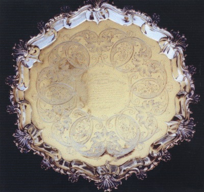 Silver salver