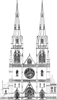 Plans and Drawing Samples Cathedral Plans and Drawings