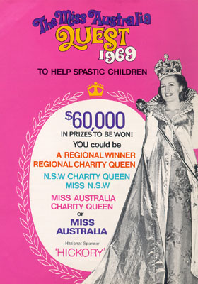 Brochure (A4) The Miss Australia Quest 1969