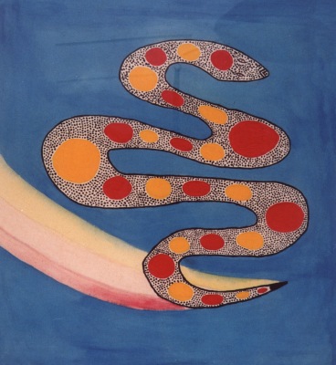 Banner Stradbroke Island Rainbow Serpent Banner