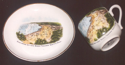 Cup and Saucer Redcliffe souvenir cup and saucer