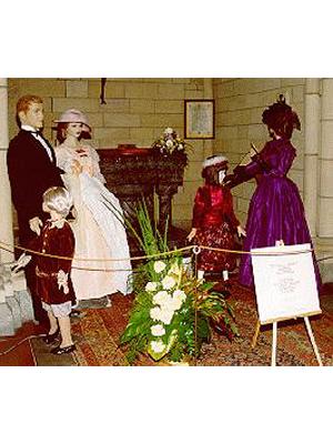 Costumes Ladies' Costumes; Children's Clothing; Christening Robe circa 1890s