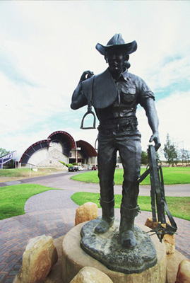 Bronze Sculpture The Ringer