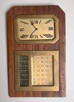 Clock Long-service award - clock/calendar