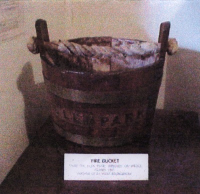 Wooden Fire Bucket Fire Bucket from SV Glen Park