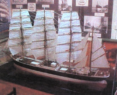 Sailing Ship Model S V Pamir