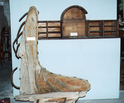 Shipwreck artefact Mozambique' ship keel