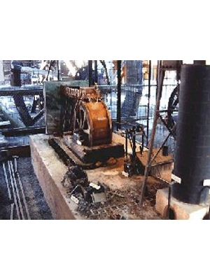 Iron Smelter Model A twelfth-scale model of th 1873 "Ilfracombe" iron smelter