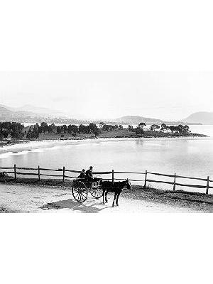 Photograph Long Beach, Sandy Bay, Hobart ("Sandy Bay Beach")
