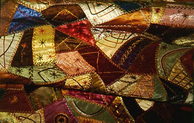 Crazy Patchwork Quilt