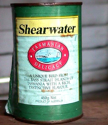 Canned Food Shearwater can