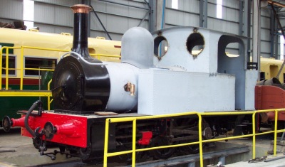 Steam Locomotive Fowler 0-6-OT Locomotive