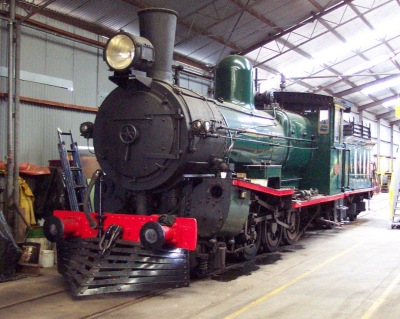Steam Locomotive CC 523