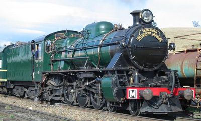 Steam locomotive Two cylinder steam locomotive - TGR No. M5