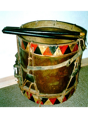 Drum and sticks Waterloo Drum