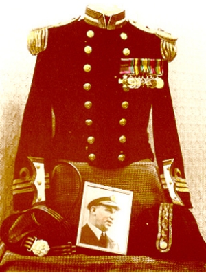 Uniform and medals Naval Dress Uniform and Medals.