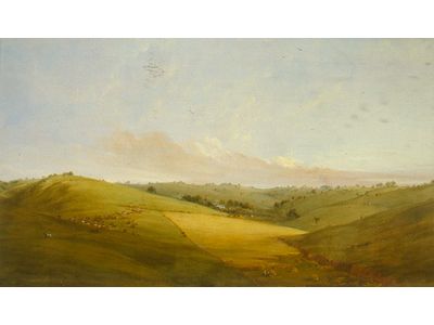 Painting Muntham Station