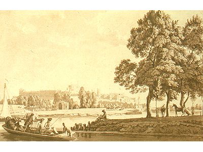 Print Windsor from Eton