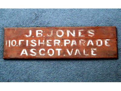 Sign J.B. Jones Sign