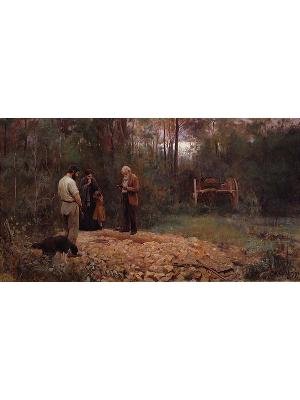 Painting A Bush Burial