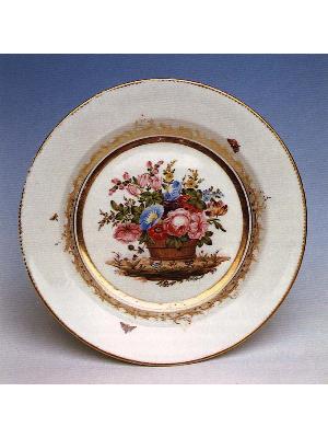 Decorative arts - ceramic Soup plate
