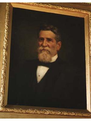 Portrait in oils