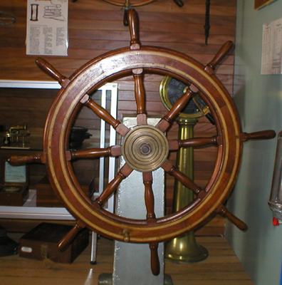 A ships' wheel Ships' Wheel
