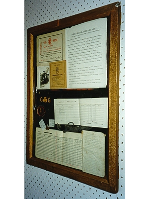 Framed Memorabilia Dartmoor District Girl Guide Ephemera
