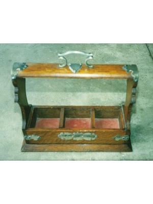Four Poster Bed with Antique Dolls