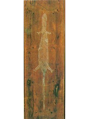 Cell carving Aboriginal cell carvings