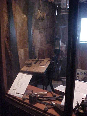 Tools Settlers' Tools (in replica shed)