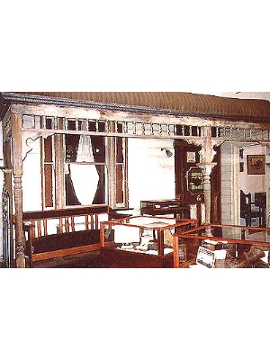 Built structure House façade and veranda once at 210 Park Street, Subiaco.