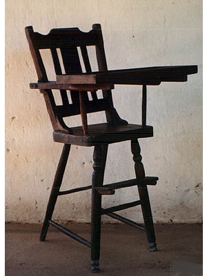 Child's high Chair Hand made child's high chair
