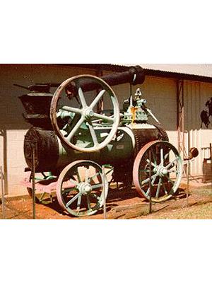 Steam machinery Portable engine for pumping water