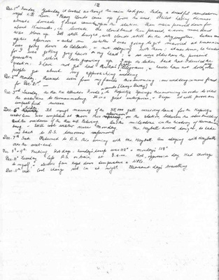 diary page detail