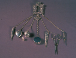 Chatelaine Silver, cotton