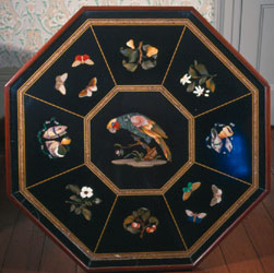 Pietra Dure Table Top Mosaic of hard stones